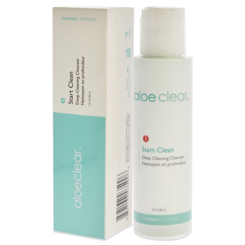Nettoyant Aloeclear Start Clean Deep Cleaning par Aloette pour Unisexe - 3 oz de Nettoyant