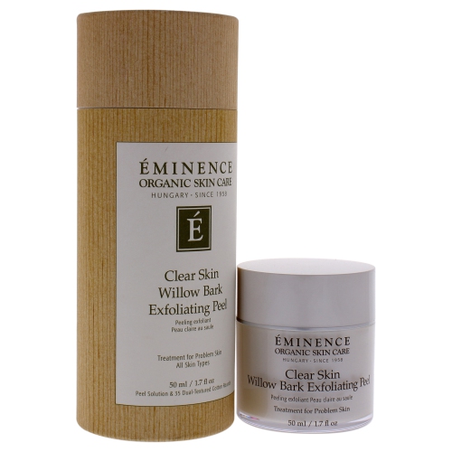 Clear Skin Willow Bark Exfoliating Peel by Eminence for Unisex - 1.7 oz Exfoliator