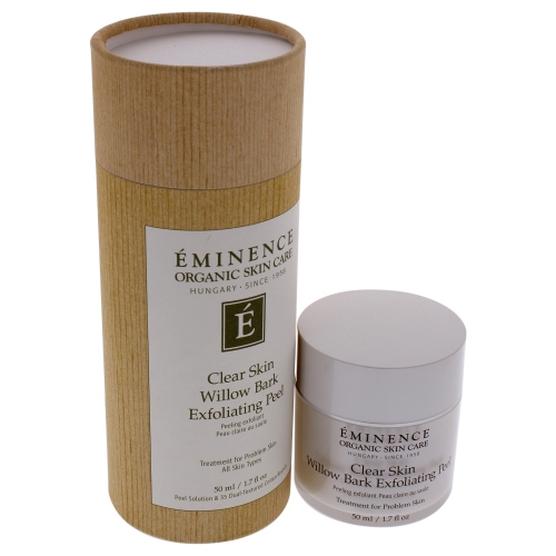 Clear Skin Willow Bark Exfoliating Peel by Eminence for Unisex - 1.7 oz Exfoliator