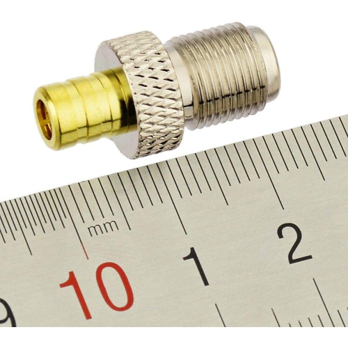 Trousse de conversion d’antenne coaxiale RG6 SMB à F, 2 adaptateurs pour radio par satellite Sirius XM ,