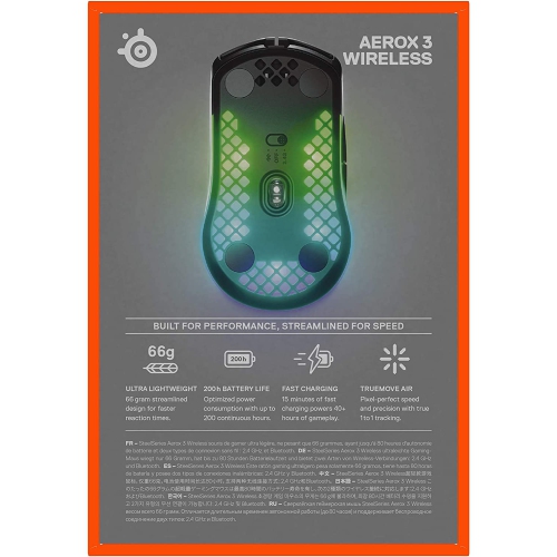 Souris de jeu sans fil Aerox 3 de Remis à neuf - Super Light