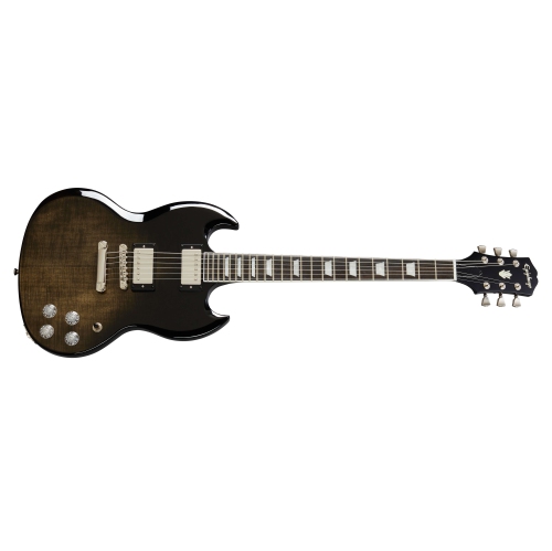 Epiphone SG Modern Figured - Trans Black Fade