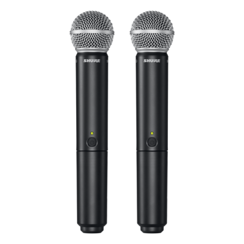 Shure BLX288/SM58 Dual-Transmitter Handheld Wireless System