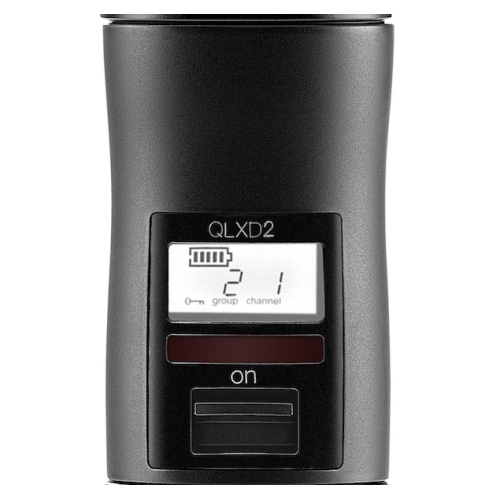 Émetteur de microphone numérique sans fil portatif QLXD2/BETA87C de Shure