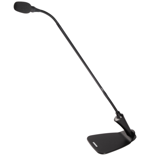 Shure Microphone CVG18D à tige flexible avec préamplificateur intégré et base de table