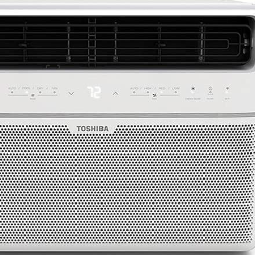 Climatiseur de fenêtre intelligent 115 V 8,000 BTU de Toshiba avec télécommande