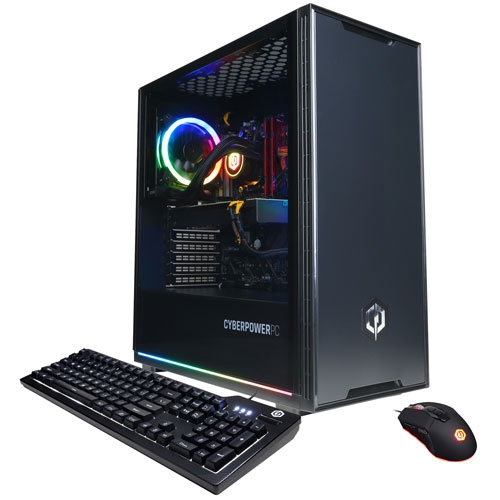 Boîte ouverte - PC de jeu Gamer Supreme de CyberPowerPC - Ang