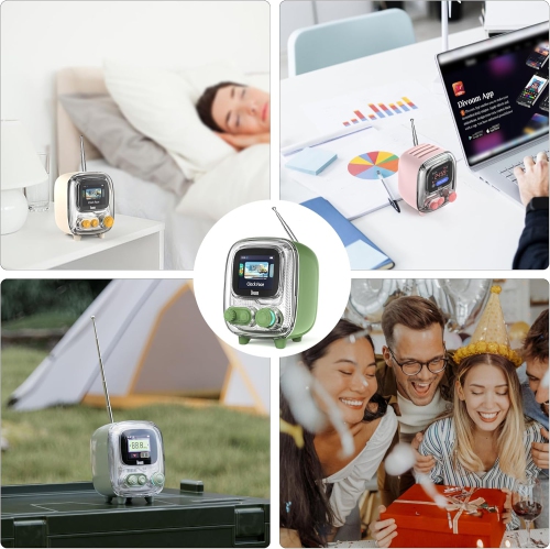 Divoom Tiivoo-2 Photo Album & Lyrics Speaker