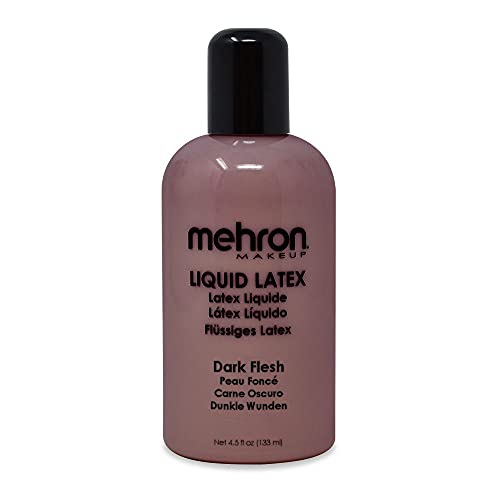 Mehron Makeup Liquid Latex (Dark Flesh)