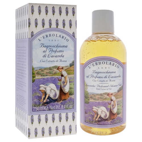 Shower Gel - Lavender by LErbolario for Unisex - 8.4 oz Shower Gel