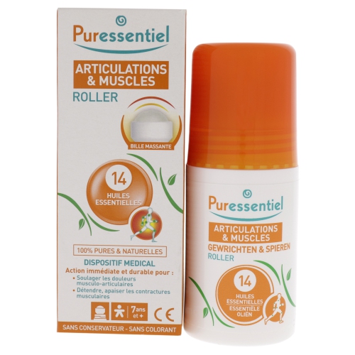 Roller Muscles and Joints par Puressentiel pour Unisexe - 2,53 oz de Rollon