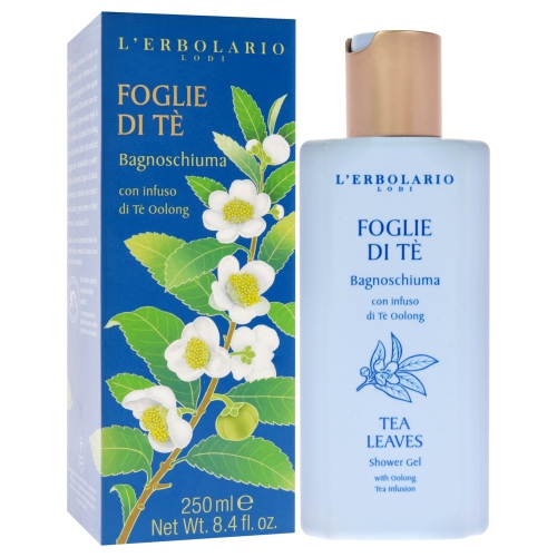 Shower Gel - Tea Leaves by LErbolario for Unisex - 8.4 oz Shower Gel