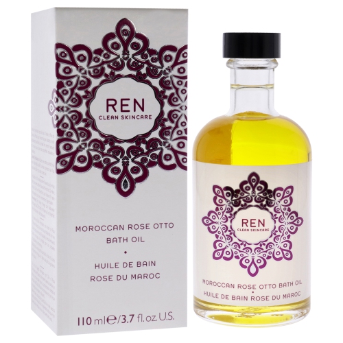 Moroccan Rose Otto Bath Oil by REN for Unisex - 3.7 oz Oil