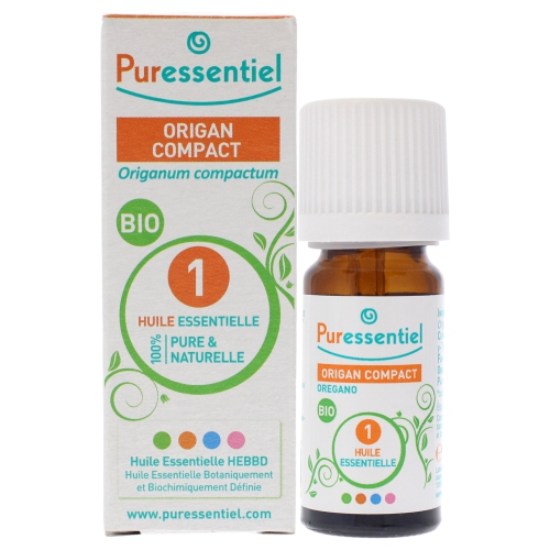 Huile Essentielle Bio - Origen Compact Oregano par Puressentiel pour Unisexe - 0,17 oz D'huile