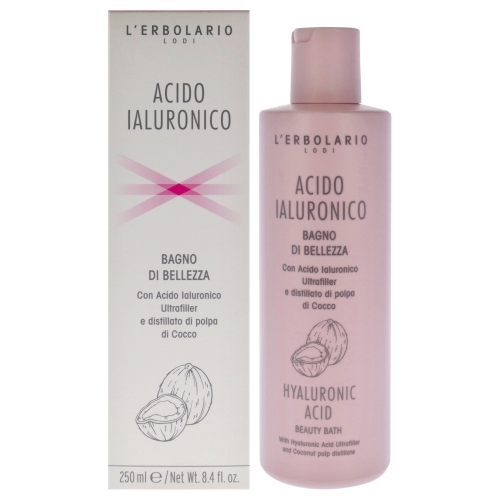 LERBOLARIO  Hyaluronic Acid Beauty Bath By for Unisex - 8.4 OZ Shower Gel
