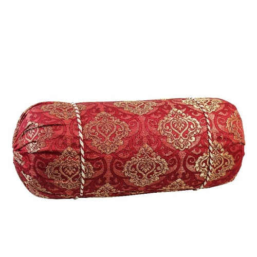 Natural Geo Gold/Red Gao Takiya Bolster Pillow (Set of 2) Best Buy Canada