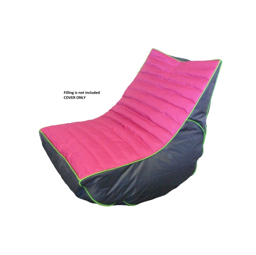 Boscoman – très grand fauteuil poire pour le jeu – Rose/anthracite SEULEMENT – 96018710