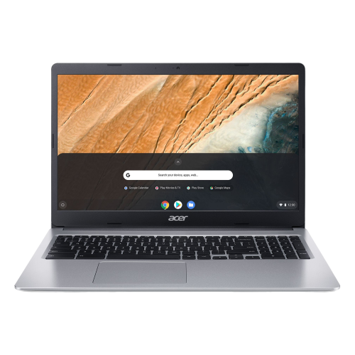 Acer Chromebook 315 CB315-3H, 15.6" FHD, Intel Celeron N4020, 8GB RAM, 128GB eMMC, Chrome OS, Silver, CB315-3H-C55R