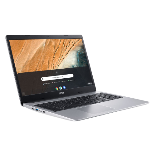 Acer Chromebook 315 CB315-3H, 15.6" FHD, Intel Celeron N4020, 8GB RAM, 128GB eMMC, Chrome OS, Silver, CB315-3H-C55R