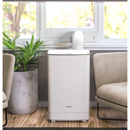 Haier – climatiseur portatif QPCA12YZMW, 12,000 BTU, taille moyenne