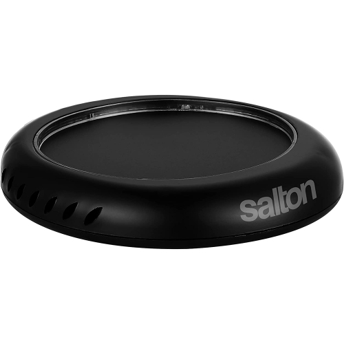 Salton SMW2094BKW - Mug Warmer for Coffee, Tea, Scented Candle or Wax with LED Lighting, Black