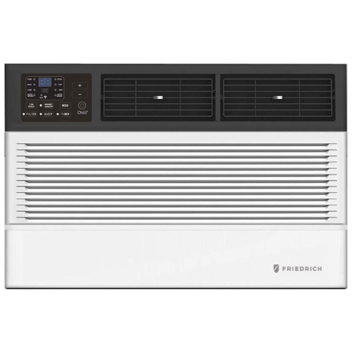 Friedrich CCW08B10B Chill Premier Smart Air Conditioner Window Unit, WiFi Mobile Control, White, Cooling Capacity (800..