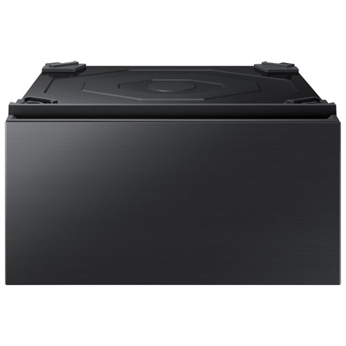 Socle de lavage de 27 po BESPOKE de Samsung - Acier inoxydable noir