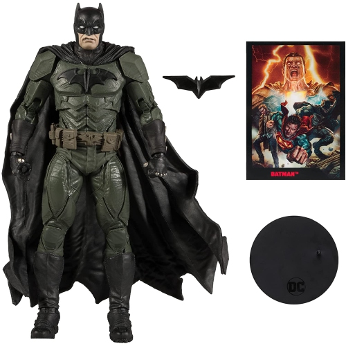 DC  Direct Comics 7 Inch Action Figure Adam Wave 1 - Batman In Black