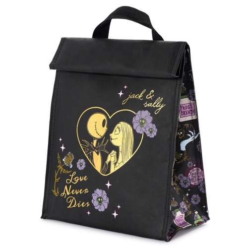 The Nightmare Before Christmas Jack Sally Love Insulated Lunch Bag