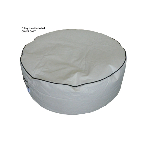 Boscoman - Indoor/Outdoor Ottoman Beanbag - Beige COVER ONLY - 96075062