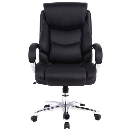 TygerClaw High-Back Executive Chair - Black