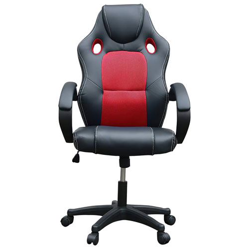 TygerClaw High-Back Gaming Chair - Black