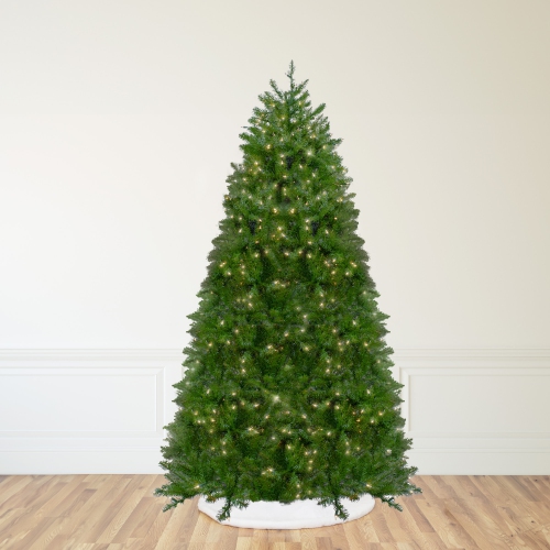 NORTHLIGHT  Pre-Lit Full Northern Pine Artificial Commercial Christmas Tree - 14' - Clear Lights