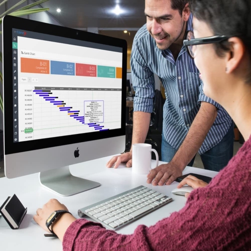 ISTAR Wireless 2.4GHz Compact Quiet Full-Size Keyboard and Mouse Combo with USB Receiver for Windows, Laptop, PC