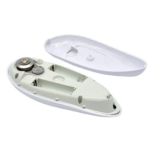 Electric Can Opener: Upgraded Blade Opens Any Sized Can - Automatic, Hands Free, Smooth Edge, Food-Safe, Handy with Lid Lift, Battery Operated