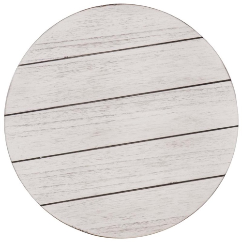 SEI Furniture Industrial Adjustable Swivel Bar Stool in White