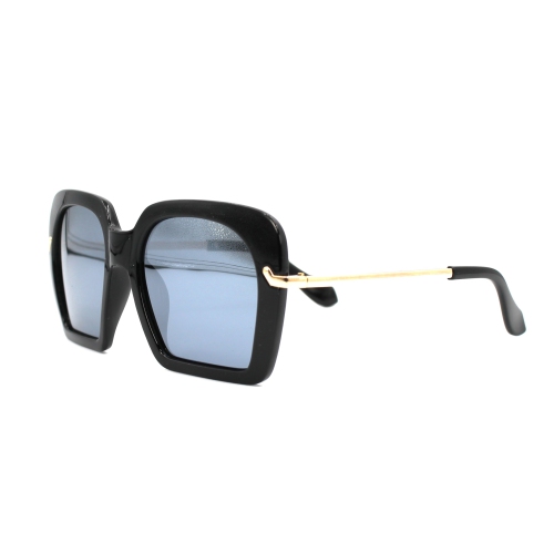 Ottika Sunglasses - UV Protection | Model PS0004 | Black - Mirror