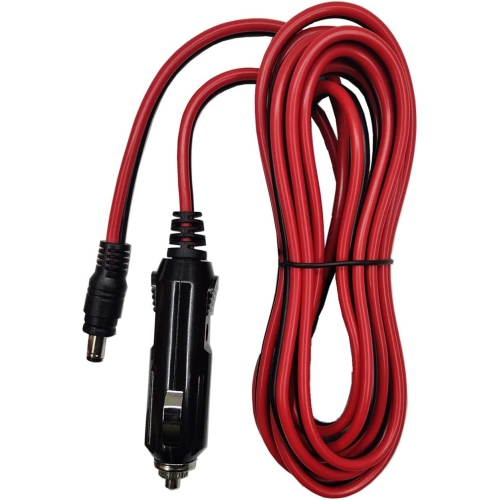 DOLAER  Aeisvik Dc Car Charger Cable - 12-24V Dc Car Charger Auto Power Supply Cord Cigarette Lighter Male Plug to Dc 5.5MM X 2.1MM Connector