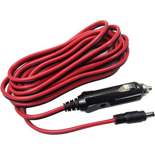 Câble de chargeur d’auto AEISVIK DC - Chargeur d’auto c.c. 12 à 24 V; Cordon d’alimentation pour allume-cigare mâle à prise c.c. rallonge de 5,5 x