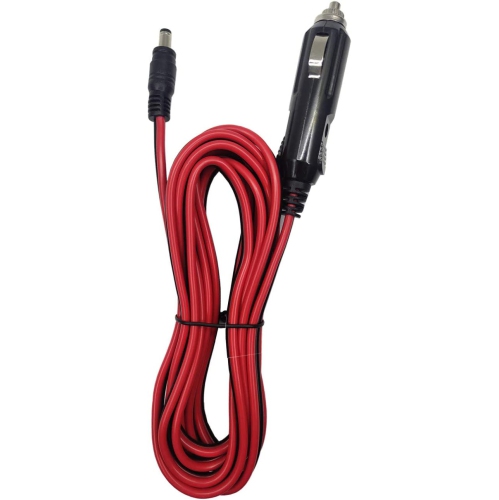 Câble de chargeur d’auto AEISVIK DC - Chargeur d’auto c.c. 12 à 24 V; Cordon d’alimentation pour allume-cigare mâle à prise c.c. rallonge de 5,5 x