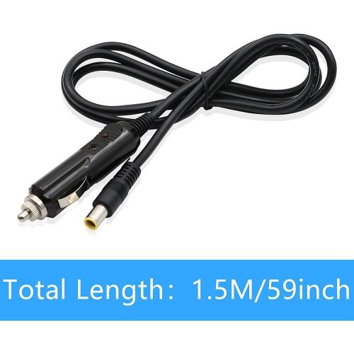 Car Cigarette Lighter to DC 8mm, DC7909 7.9 x 5.5mm Car Charger Power Supply Cord,12V Cable for Car DVR,Bluetooth Speakers,Camera,GPS,Laptop