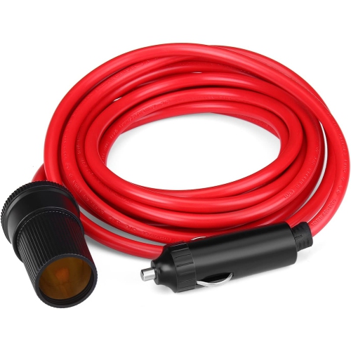 Rallonge d’allume-cigare TNP; Adaptateur de prise de chargeur pour l’auto; Câble de rallonge de prise de courant de 12 V/24 V mâle à femelle avec