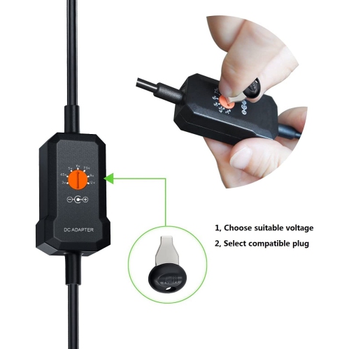 Adaptateur d’alimentation universel de 34 W c.c. pour l’auto avec port USB pour tire-lait; haut-parleurs; tablettes et appareils micro USB; sortie de