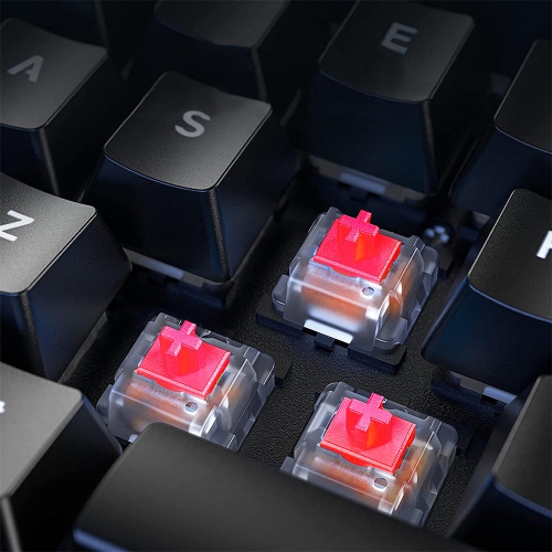 87 Keys RGB LED Backlit Mechanical Gaming Keyboard with 9 Lighting Modes for Windows PC/MAC games