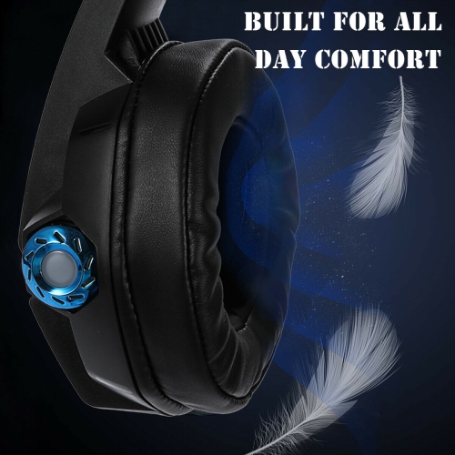 LED Gaming Headset Xbox One/PS4/PC Surround Sound Stereo w/ Noise Canceling&Mic