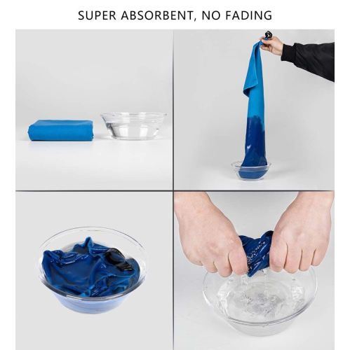 Ensemble de serviettes de bain en microfibre douce – serviette de 30 x 60 po + serviette de 14 x 22 po