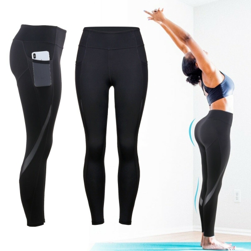Quick Dry Soft High Waist Tummy Control Compression Athletic Leggings for Women