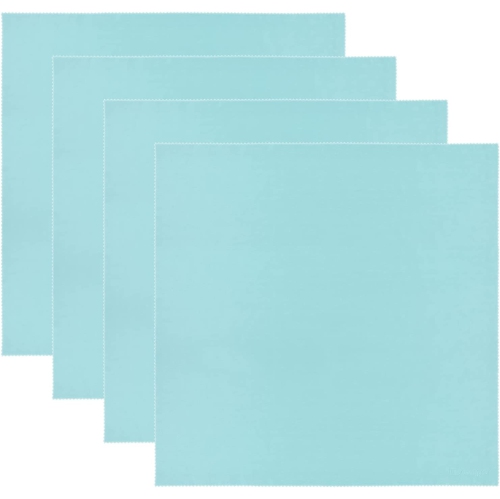 Image 1 de 7.. Wisdompro Extra Large 4-Pack Microfiber Cleaning Cloth For Laptop, LCD TV, Computer Screen, Monitor, Tablet, Camera Lens, Glass, Lenses, Phone,