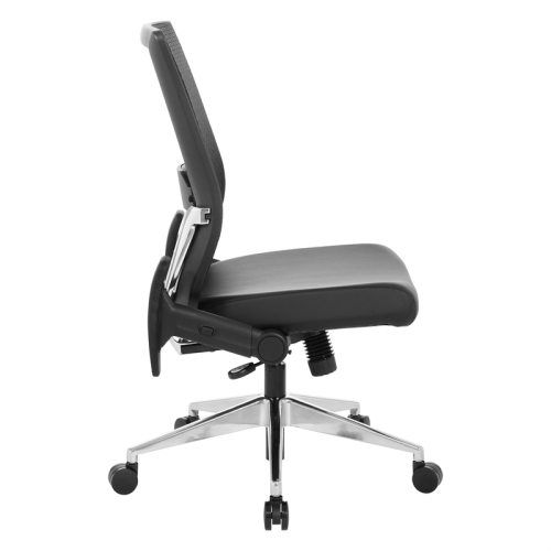 Black Matrix Back Manager's Office Chair with Dillon Black Fabric Seat