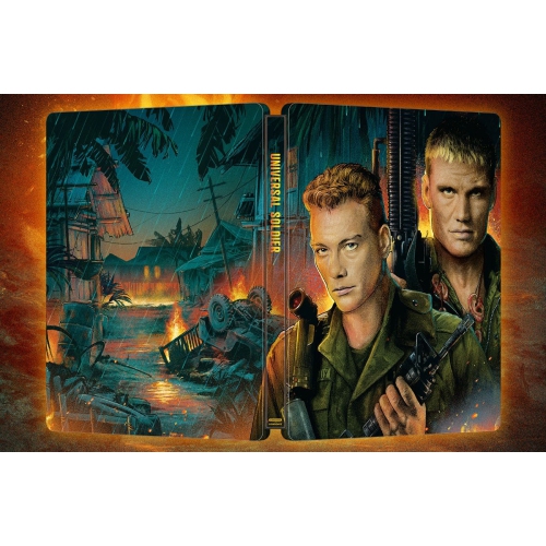 Universal Soldier [SteelBook] [Digital Copy] [4K Ultra HD Blu-ray/Blu-ray] [Only @ Best Buy]